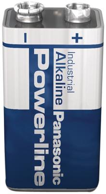 Panasonic Batterie Powerline -9V Block 12er Karton - Battery - 9V