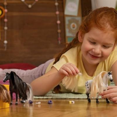 Schleich horse club haar beauty horses zwart 42649