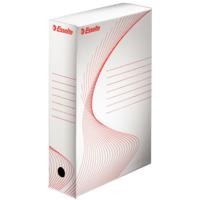 Archiefdoos Esselte Boxycolor 80mm 352x250mm wit | 25 stuks - thumbnail