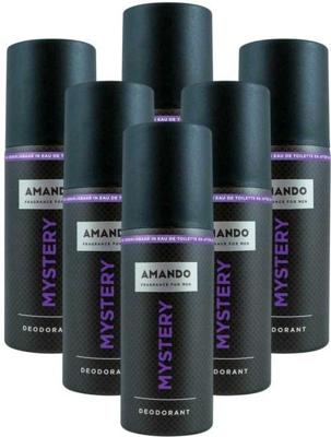 Amando Amando Deodorant Spray Mystery Voordeelverpakking - 6x150 ml