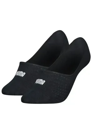 Puma Footies Dames Mesh 2-pack Zwart-39/42