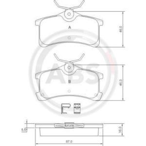 Remblokken set 37270