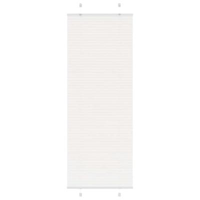 Pliss rolgordijn 70x200 cm stofbreedte 69,4 cm polyester wit
