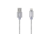 USB-oplaadkabel Lightning iPhone DCU 34101205 Zilverkleurig 1 m - thumbnail