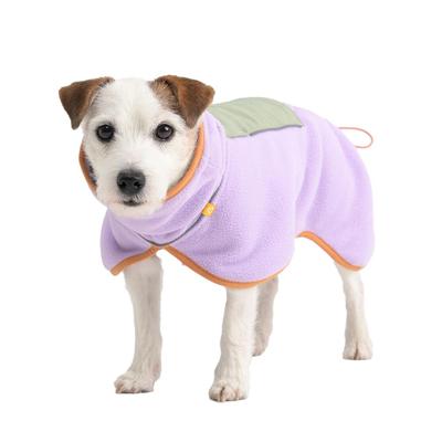 WOOLLY WOLF Honden fleecetrui Alpha 360, lavender mix, Maat: 70