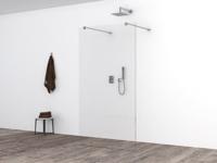 Slim glasplaat 950 x 2000 x 8 mm nano helder glas - thumbnail