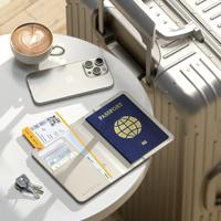 Satechi FindAll vegan-lederen paspoort hoesje met FindMy - Sand - thumbnail