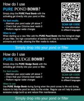 Evolution Aqua Duo Pack: Pure Pond Bomb & Sludge Bomb voor Heldere Vijvers - thumbnail