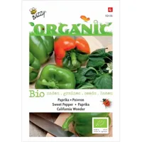 Zaden Organic Paprika California Wonder (BIO) Buzzy - Buzzy - thumbnail
