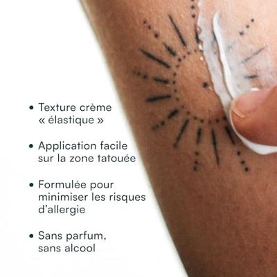 Reparative post tattoo cream
