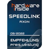 SpeedLink Axon Silent Ergonomische muis USB Optisch Zwart 5 Toetsen 2400 dpi Ergonomisch - thumbnail