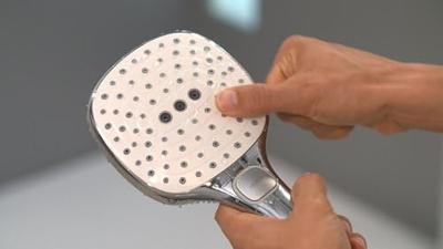 Hansgrohe Raindance Select E Showerpipe 300 2jet met ShowerTablet Select 300, wit/chroom Hansgrohe Raindance Select E Showerpipe 300 2jet met ShowerTablet Select 300, wit/chroom