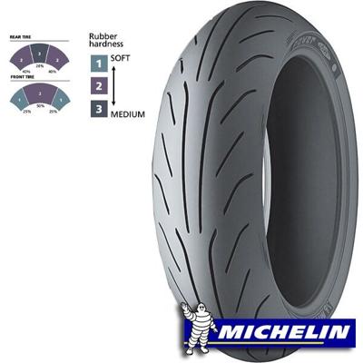 MICHELIN buitenband "power pure sc" tyre pow.pure sc 130/80-15 tl 63p rear