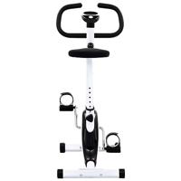 VidaXL Hometrainer met bandweerstand zwart - thumbnail