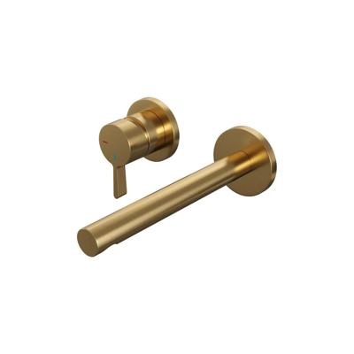 Gold Edition inbouw wastafelmengkraan model E2 goud geborsteld PVD