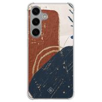 Samsung Galaxy S24 shockproof hoesje - Abstract terracotta - thumbnail