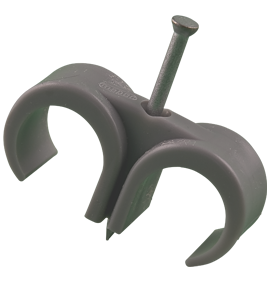 Mepac spijkerclip duo 16/19mm grijs