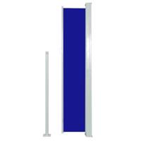 Windscherm uittrekbaar 160x500 cm blauw - thumbnail