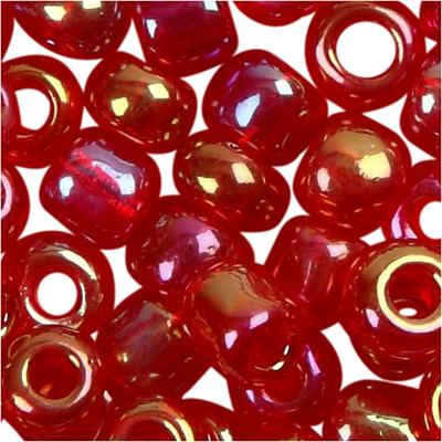 Creativ Company Rocailles, d 3 mm, afm 8/0 , gatgrootte 0,6-1,0 mm, kersen glans, 25 gr/ 1 doos Creativ Company Rocailles, d 3 mm, afm 8/0 , gatgrootte 0,6-1,0 mm, kersen glans, 25 gr/ 1 doos