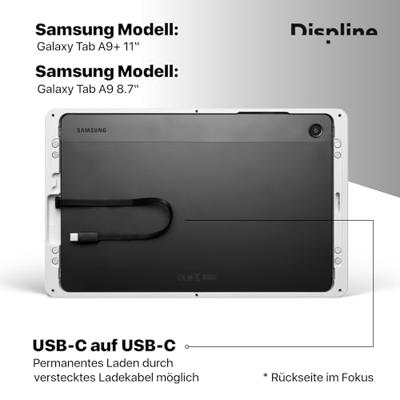 Displine Companion Wall 2.0 Tablet muurhouder Samsung Galaxy Tab A9+ Displine Companion Wall 2.0 Tablet muurhouder Samsung Galaxy Tab A9+