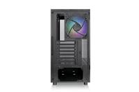 Thermaltake view 270 tg argb midi tower behuizing (zwart | 2x usb-a | 1x usb-c | rgb | tempered glass) - thumbnail