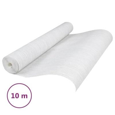 VidaXL Vliesbehang 3d effen 10x0,53 m grijs