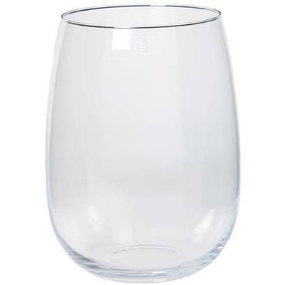 Floran Vaas Julia - wijd uitlopende hals - transparant glas - 26 cm