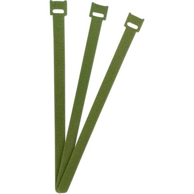 FASTECH® Klittenband kabelbinder Om te bundelen Haak- en lusdeel (l x b) 250 mm x 13 mm Groen 100 stuk(s)