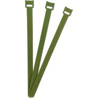 FASTECH® Klittenband kabelbinder Om te bundelen Haak- en lusdeel (l x b) 250 mm x 13 mm Groen 100 stuk(s) - thumbnail
