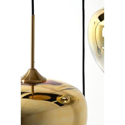 Light & Living Hanglamp 'Mayson' 3-lamps, kleur Goud