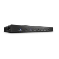LINDY 38236 4 poorten HDMI-splitter 3840 x 2160 Pixel Zwart - thumbnail
