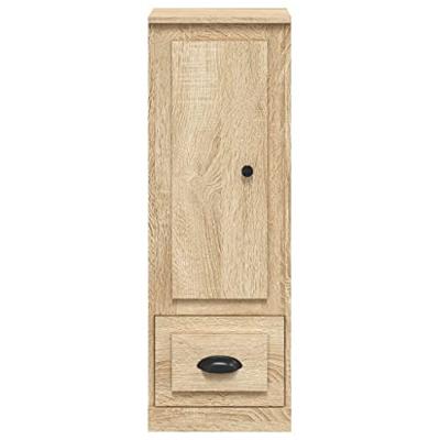 Hoge kast 36x35,5x103,5 cm bewerkt hout sonoma eikenkleurig Hoge kast 36x35,5x103,5 cm bewerkt hout sonoma eikenkleurig