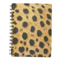 Notitieboek Spiraal Large Cheeta Print - thumbnail