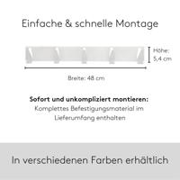 Gorillz Raw XL Five Industriële Wandkapstok 10 KapstokHaken - thumbnail