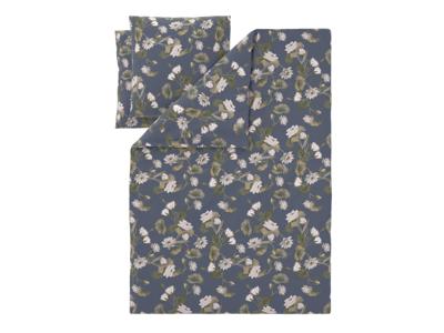 LIVARNO Satijnen dekbedovertrek 200 x 200 cm (Bloemen/grijs) LIVARNO Satijnen dekbedovertrek 200 x 200 cm (Bloemen/grijs)