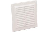Schoepenrooster kunststof 250x250mm wit - thumbnail
