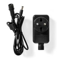 Universele AC-Stroomadapter | 24 W | 12 V DC | 1.80 m | 2.0 A | 1 plug(s) | Zwart - thumbnail