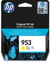 HP inktcartridge 953, 630 pagina's, OEM F6U14AE, geel - thumbnail