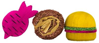 Pawise Wood'n Loofah Pretty Toys no.2