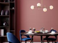 Hanglamp MUDERO 4 lampen goud - thumbnail