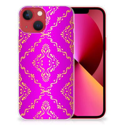 Siliconen Hoesje Apple iPhone 13 Barok Roze Siliconen Hoesje Apple iPhone 13 Barok Roze