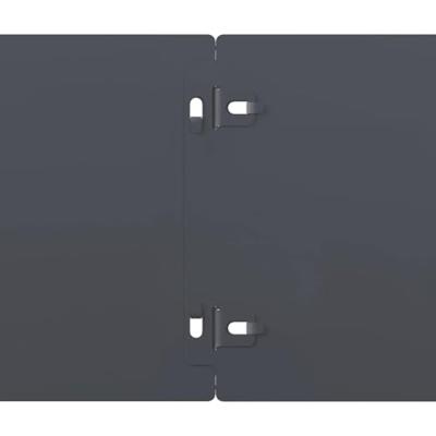 Gazonranden 50 st 15x103 cm koudgewalst staal antraciet