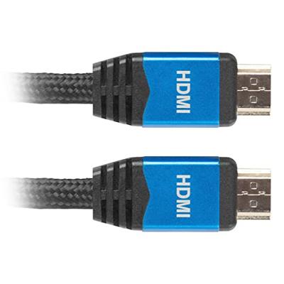 Lanberg CA-HDMI-20CU-0018-BL HDMI kabel 1,8 m HDMI Type A (Standaard) Zwart - thumbnail