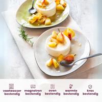 Cosy & Trendy Kleine Bordjes / Gebaksbordjes Streetfood 15 x 11.5 cm - 10 Stuks - thumbnail