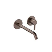 Afbouwdeel - Inbouw Hotbath Ace wastafelmengkraan Met 20cm Uitloop Geborsteld Koper PVD - thumbnail