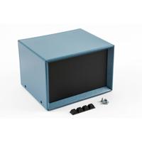 Hammond Electronics 1426K-B Instrumentbehuizing 152 x 127 x 102 Staal Blauw 1 stuk(s) - thumbnail