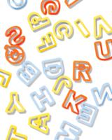 HEMA Klei uitsteekvormpjes alfabet - thumbnail