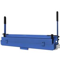 VidaXL Metalen plaat vouwmachine 450 mm - thumbnail