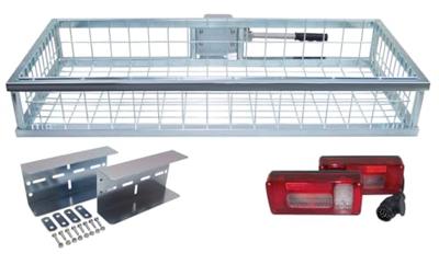 Berger & Schröter Achterdrager met snelkoppeling Verzinkt