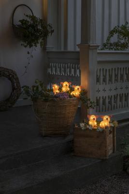 Lichtsnoer LED 5 varkentjes Konstsmide - Konstsmide